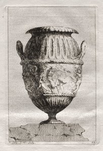 Suite de vases :  Planche 22 - Jacques François Saly