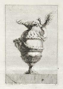 Suite de vases :  Planche 3 - Jacques François Saly