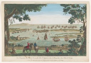 Vue du port de Portsmouth