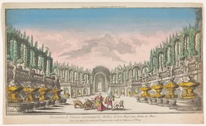 Vue du jardin de Circé