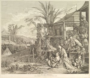 La Chasse Chinoise, après 1743 - Jacques Gabriel Huquier