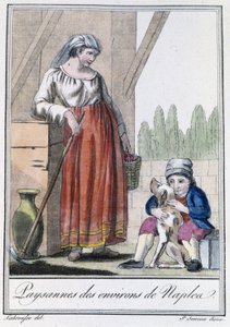 Paysanne des environs de Naples