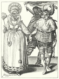 Mascarade - Jacques II de Gheyn
