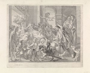 Christ chasse les marchands du temple - Jacques Jordaens