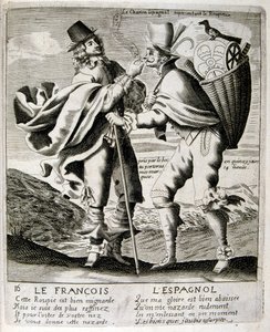 Illustration gravée du 17e siècle tirée d