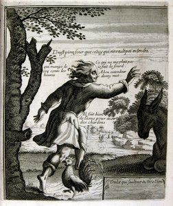 Illustration gravée du 17e siècle tirée d