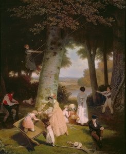 Le Terrain de jeux - Jacques Laurent Agasse