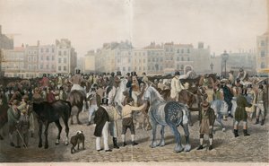 Ancien marché de Smithfield - Jacques Laurent Agasse