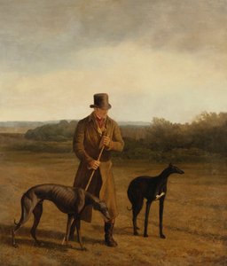 Portrait de Lord Rivers avec deux lévriers, c.1825 - Jacques Laurent Agasse