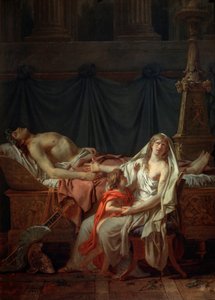 Andromaque pleure Hector - Jacques Louis David