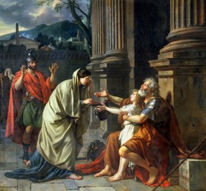 Bélisaire mendiant, 1781 - Jacques Louis David