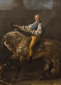 Portrait équestre de Stanislaw Kostka Potocki - Jacques Louis David