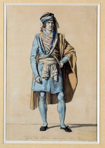 Révolution française : projet de costume civique 1793 « Habit d