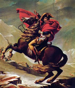 Napoleon Crossing the lps - Jacques Louis David