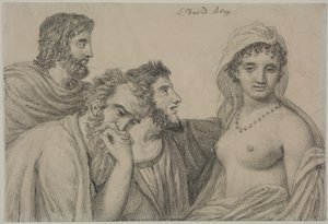 Phrynè devant les juges, vers 1816-1820