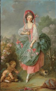 Portrait de Mademoiselle Guimard en Terpsichore - Jacques Louis David