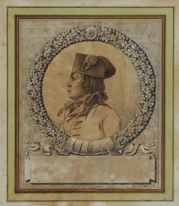 Portrait de Philippe-François-Joseph Le Bas 1762-1794, vers 1793 - Jacques Louis David