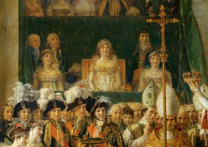Sacre de Napoleon in Notre-Dame …