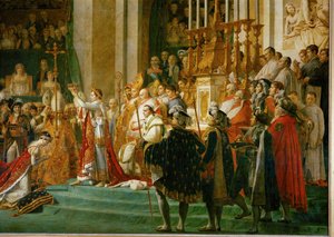 Sacre de Napoleon in Notre-Dame …