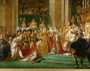 Sacre de Napoleon in Notre-Dame …