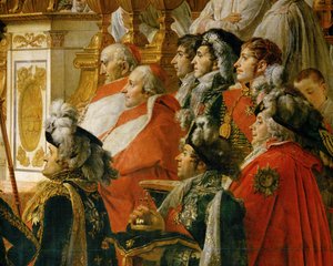 Sacre de Napoleon in Notre-Dame …