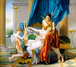 Sappho, Phaon et Cupidon, 1809