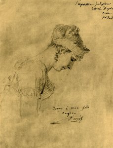 Esquisse de Joséphine au couronnement de Napoléon, 2 décembre 1804, 1921 - Jacques Louis David