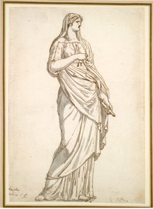 Étude de la statue Sabine de la Villa Médicis - Jacques Louis David