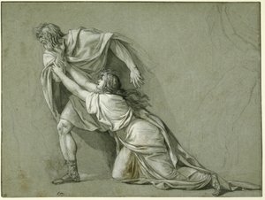 Le départ de Marcus Attilius Regulus pour Carthage, 1785-86