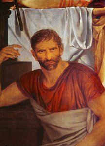 Les licteurs rapportent à Brutus les corps de ses fils (détail) - Jacques Louis David