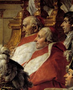 Le Rite de Napoléon (détail) - Jacques Louis David