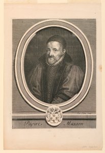 Portrait de Papire Masson (1544-1611) - Jacques Lubin