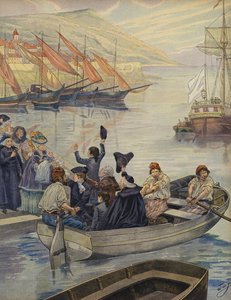 Le jeune Napoléon Bonaparte quitte la Corse