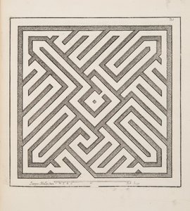 Design pour Parterre, du Théâtre des Plans et Jardinages, pub.1652