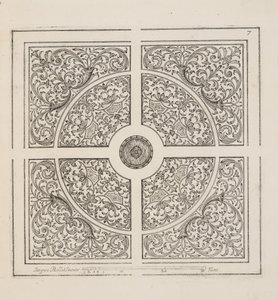 Design pour Parterre, de Theatre des Plans et Jardinages, pub.1652 - Jacques Mollet