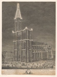 Vue de la cathédrale de Strasbourg