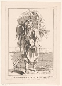 Vendeur de soufflets - Jacques Philippe Le Bas