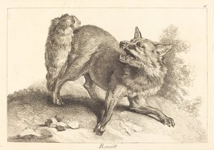 Renard - Jacques Philippe Le Bas and Jean Eric Rehn after Jean Baptiste Oudry