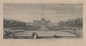 Château de Berny depuis les jardins