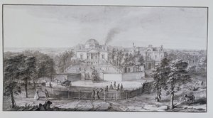 Villa de Lord Burlington à Chiswick, vue du sud-est