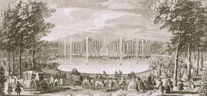 Vue de la Fontaine de Neptune, Versailles - Jacques Rigaud