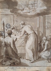 Saint Philippe visitant un hôpital