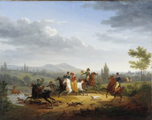 La chasse au cerf