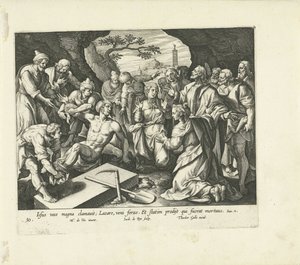 Résurrection de Lazare - Jacques de Bie