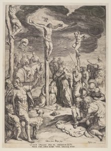Le Christ en croix entre deux voleurs