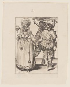 Homme coiffé d