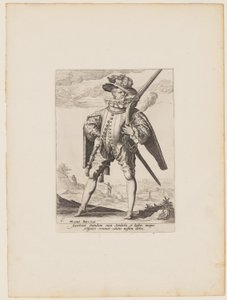 Mousquetaire, extrait de Officiers et soldats de la garde du corps de l