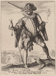 Soldat avec Arquebuse