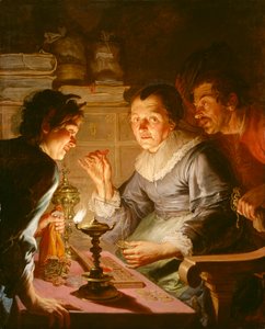 Néerlandais : Une vieille femme avide d