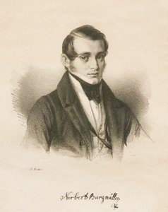 Portrait du compositeur Norbert Burgmüller 1810-1836, 1836